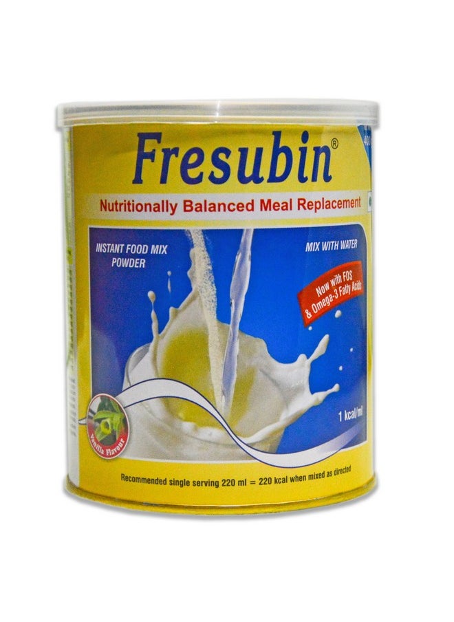 Fresenius Kabi Fresubin Vanilla Fresenius Kabi Fresubin Nutritionally Balanced Meal Replacement Instant Food Mix Diet Powder, 400G  - Image 1