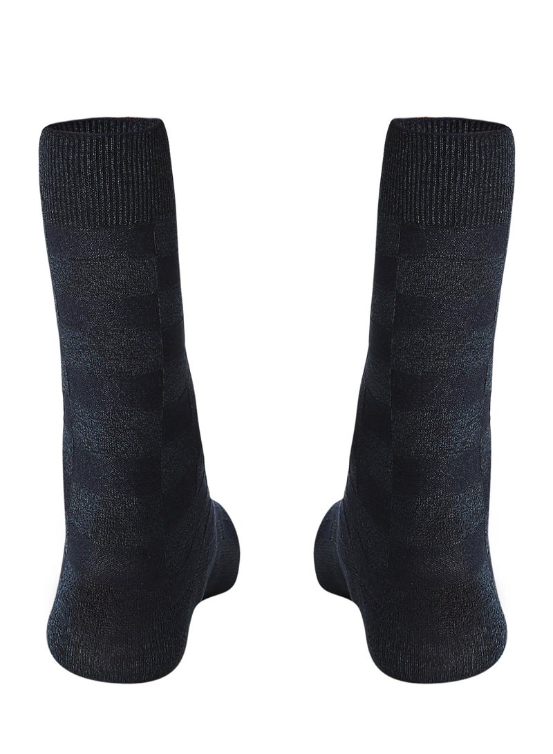 أيه إم بي إم جوارب رسمية رجالية - كحلي عبوة من - Image 3