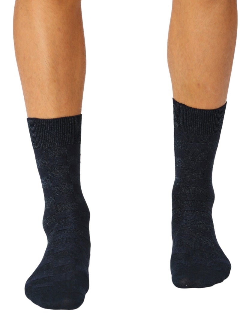 أيه إم بي إم جوارب رسمية رجالية - كحلي عبوة من - Image 4