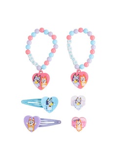 Bluey Girls Bff 6 Piece Toy Jewelry Box Set With 2 Rings, 2 Bead Bracelets And Snap Hair Clips Ages 3+ - pzsku/Z8D7223FF66B1DF82E5ACZ/45/_/1734347315/9f5048eb-440e-4314-8827-bfa25cc4bfc9