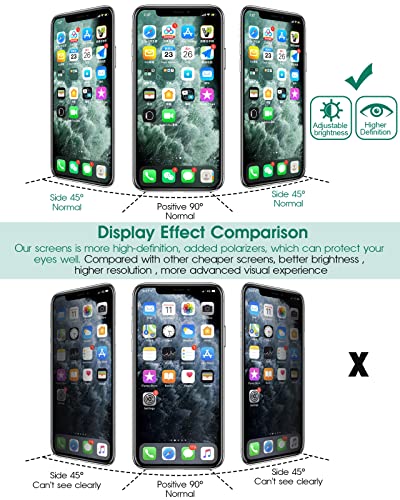 SRJTEK for iPhone Xs Max Screen Replacement XS MAX LCD Digitizer 6.5inch for iPhone Xs Max Display Replacement Touch Screen Assembly Sensor A1921 LCD A2101, A2102, A2104(Black) - Image 3