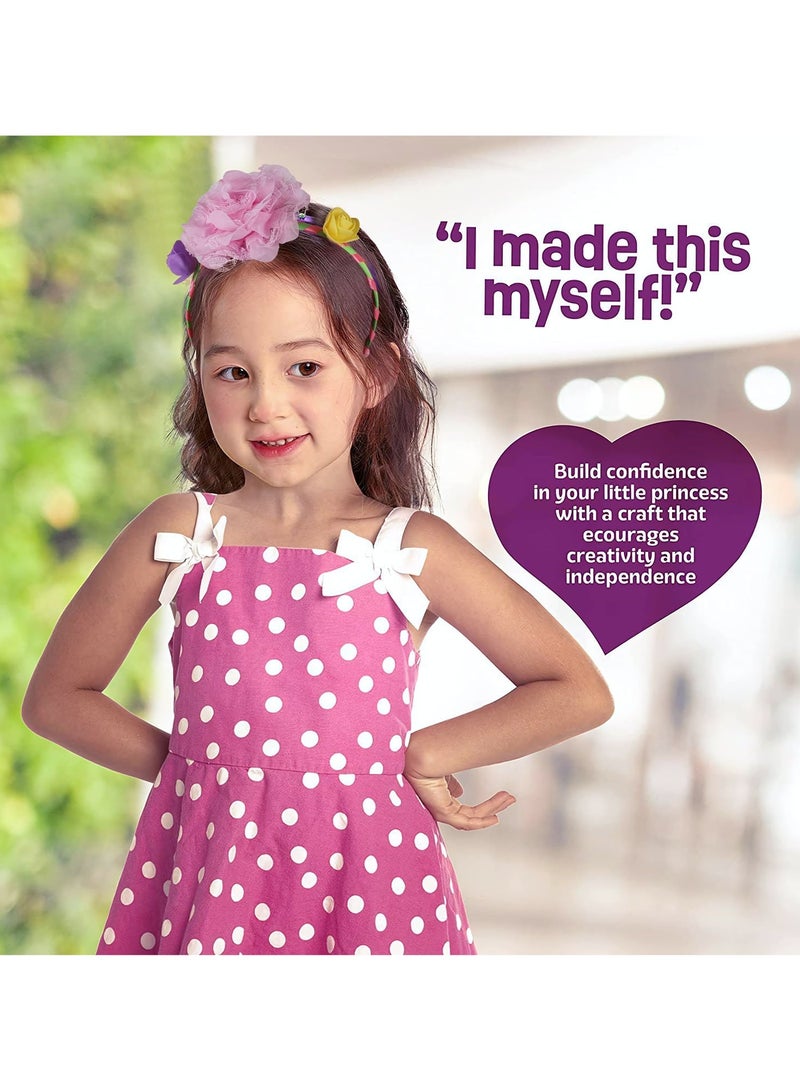 Headband Craft Kits, DIY Headband Making Kit for Girls, Arts and Crafts Kits for Kids Ages 5+, Hair Accessories for Kids, Fashion Craft Kits Birthday Presents for Girls - Image 5