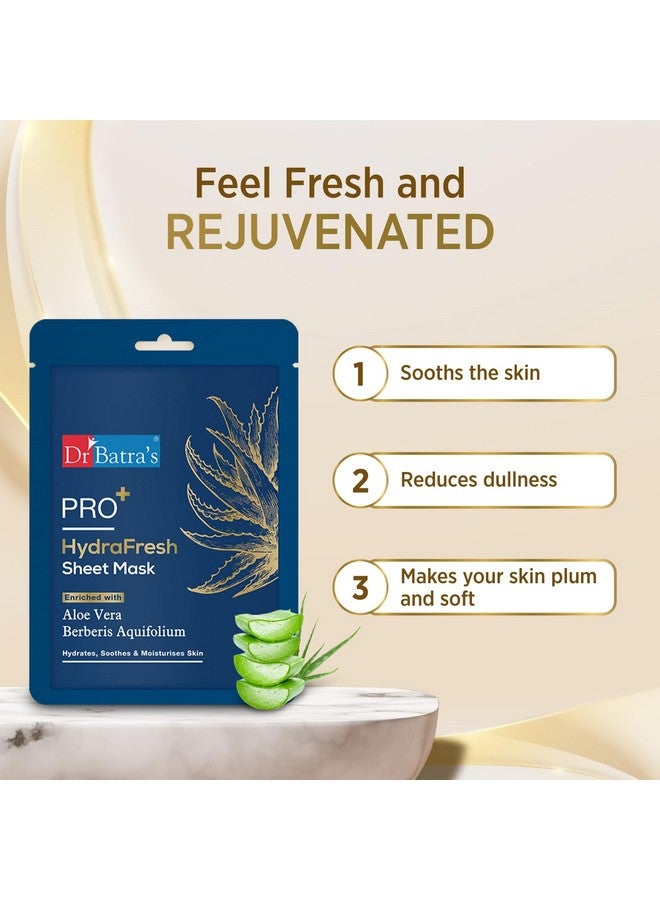 Dr Batra's PRO+ Hydrafresh Sheet Mask (25g) - Image 4