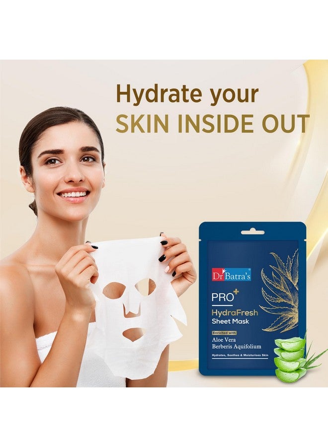 Dr Batra's PRO+ Hydrafresh Sheet Mask (25g) - Image 3