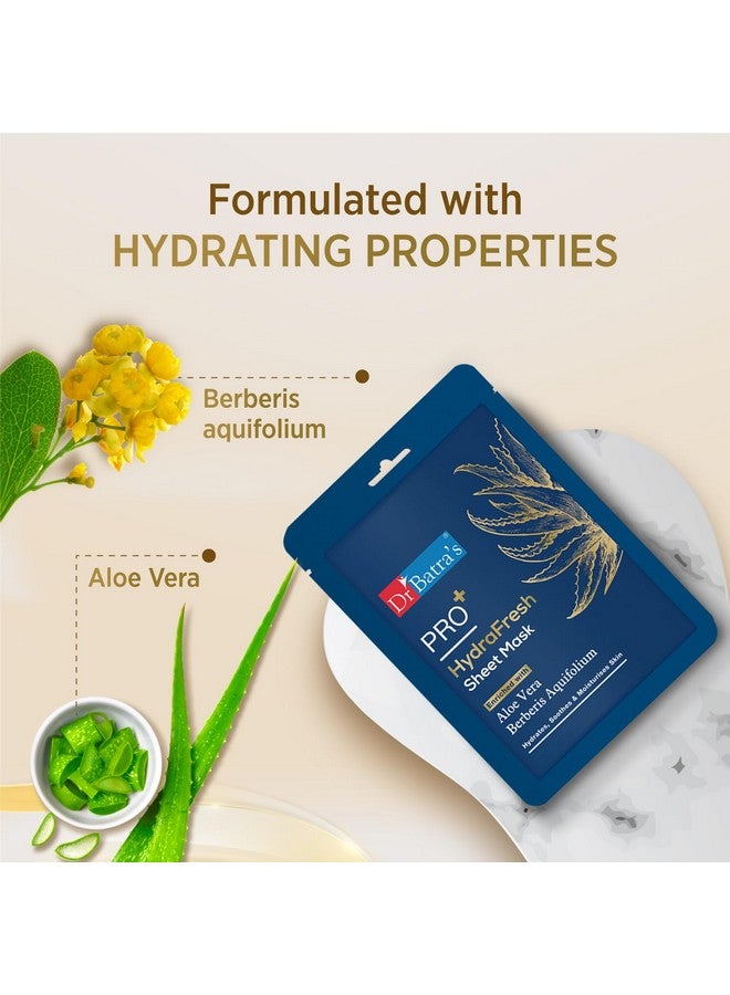 Dr Batra's PRO+ Hydrafresh Sheet Mask (25g) - Image 5