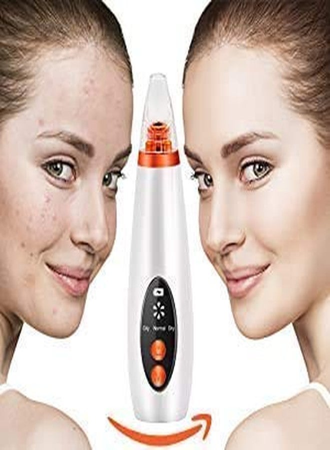 PIPALIYA Multifunctional Blackhead Whitehead Extractor Remover Acne, Pimple, Pore Cleaner Vacuum Suction Tool For Men And Women (MULTI COLOUR) - Image 2