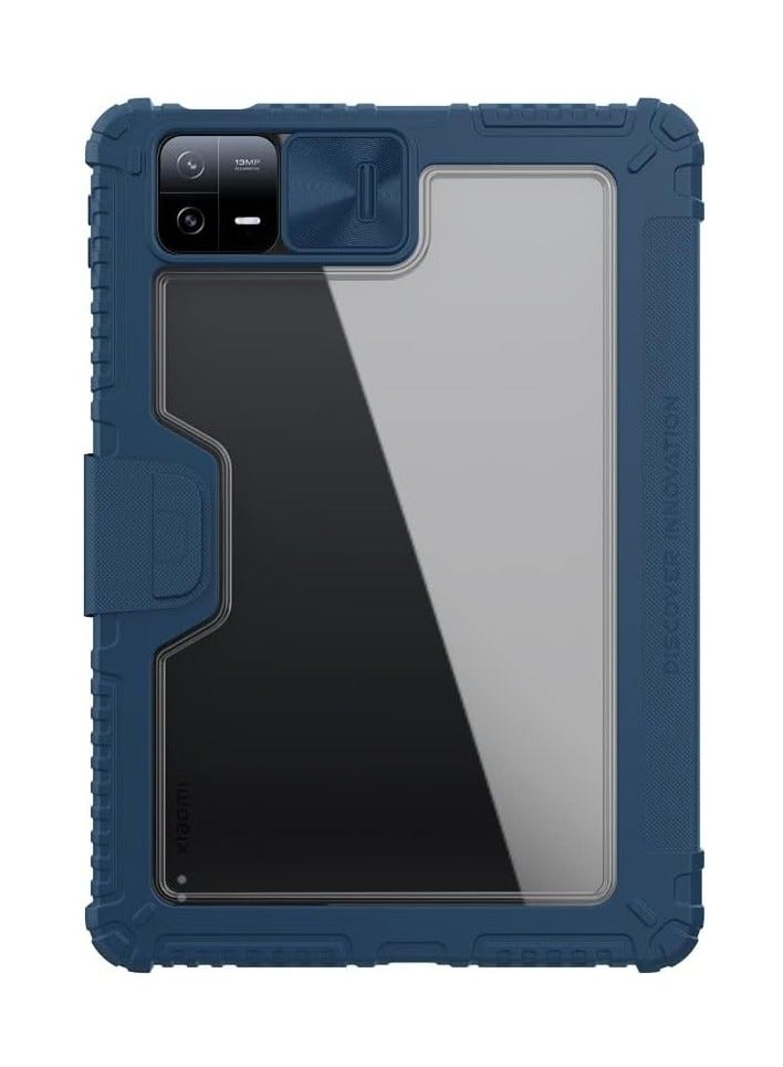 Nillkin Protective Tablet Cover Compatible with Xiaomi Pad 6/Pad 6 Pro 11inch Case, Magnetic Case Camera Protection Cover with Pencil Slot Compatible with Mi Pad 6/Pad 6 Pro - Image 1