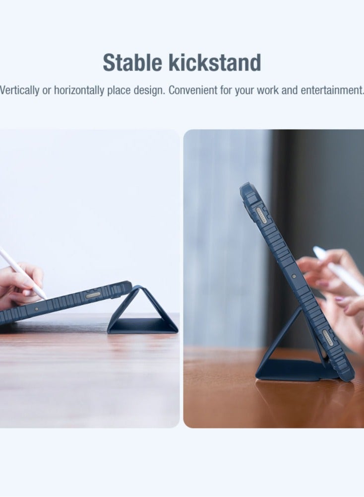 Nillkin Protective Tablet Cover Compatible with Xiaomi Pad 6/Pad 6 Pro 11inch Case, Magnetic Case Camera Protection Cover with Pencil Slot Compatible with Mi Pad 6/Pad 6 Pro - Image 4