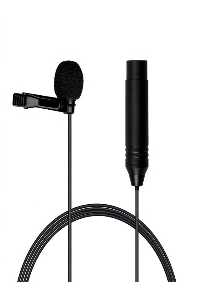 كوميكا ميكروفون COMICA CVM-V02O متعدد الاتجاهات، ميكروفون لافالير، ميكروفون مكثف، قابس XLR، يدعم طاقة فانتوم 48 فولت، متوافق مع كاميرات الفيديو لتسجيل الفيديو - Image 5