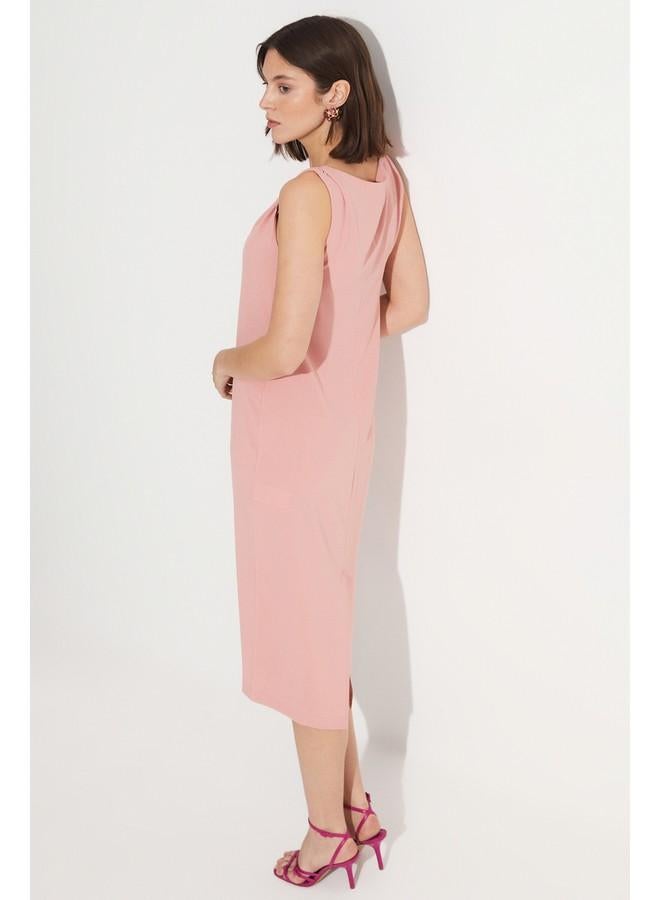 جون فستان ميدي بلا أكمام - Image 2