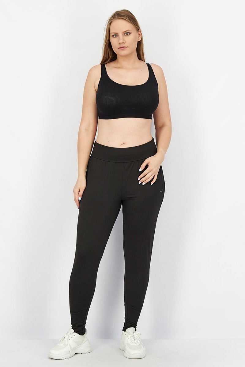PUMA Women Sportswear Fit Training Sweatpants, Black - Image 2