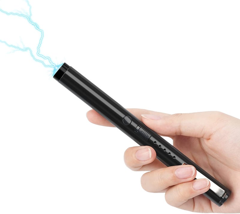 High Voltage Stun for Women Self Defense Safety Protection Easy to Hide Outdoor USB Rechargeable with LED Flashlight Safety Electric Shock Selfdefense Outdoor - Image 1