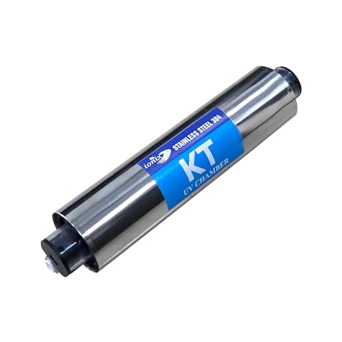 IONIX Heavy stainless steel 304 Grade UVs barrel with double push connectors for Use in RO water purifier,uv barrel for water purifier, uvchamber for sterilization/uv chamber for water purifier - Image 5