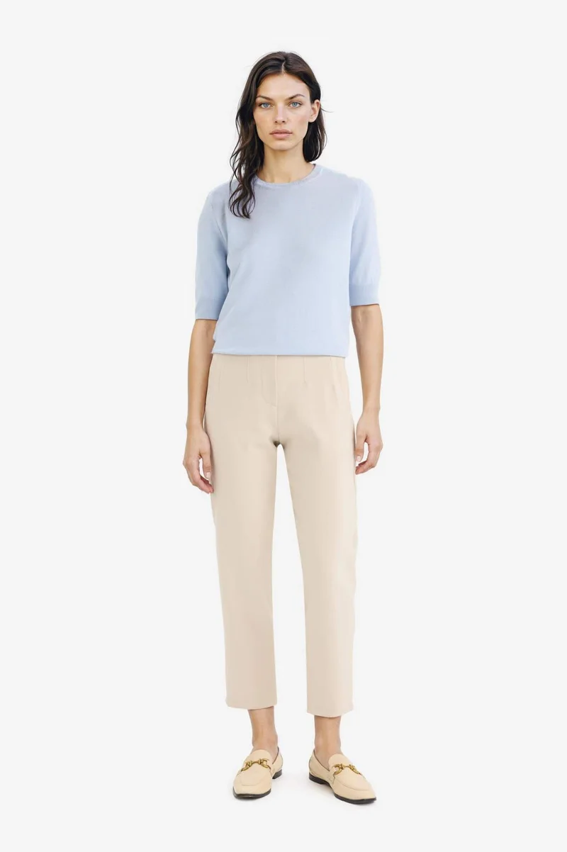 DeFacto Regular Fit Crew Neck Basic Knitted Pullover