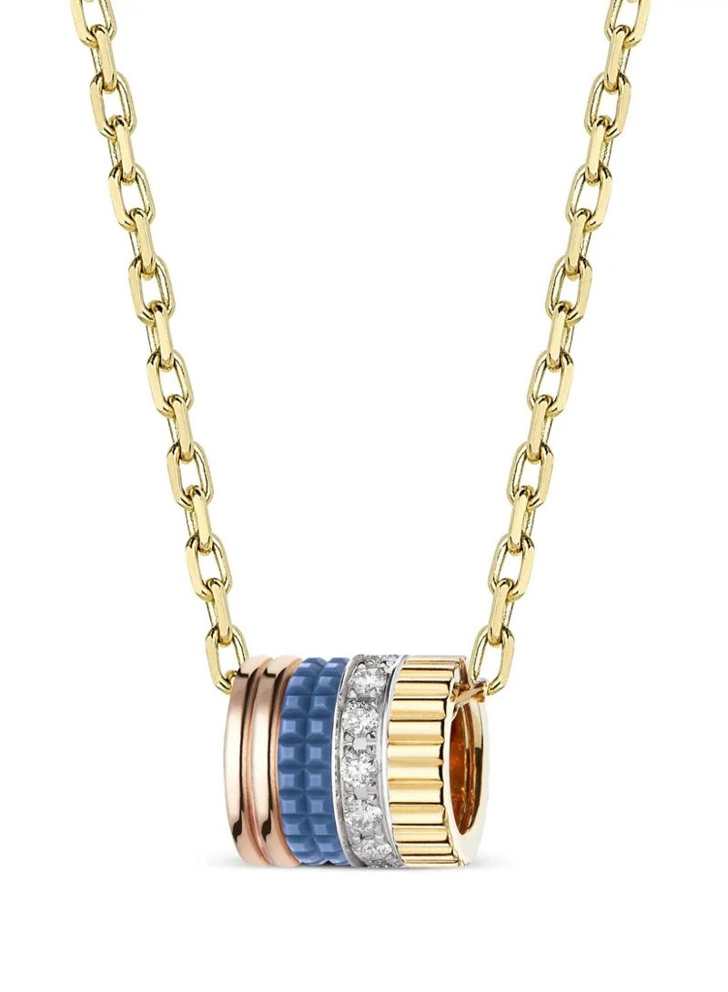 Boucheron 18kt gold Quatre Blue Edition necklace jewelry french brand engagement friend personalized jewelry  - Image 1