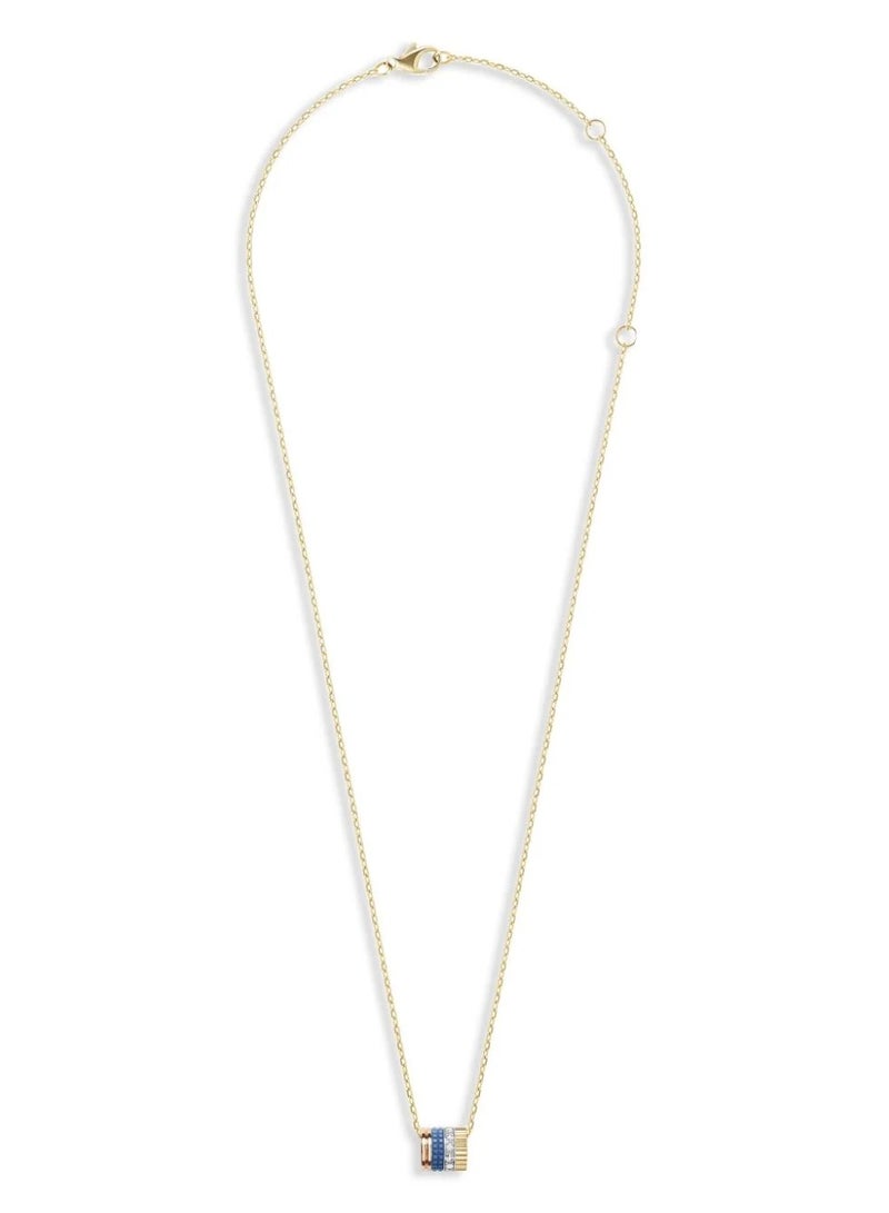 Boucheron 18kt gold Quatre Blue Edition necklace jewelry french brand engagement friend personalized jewelry  - Image 2