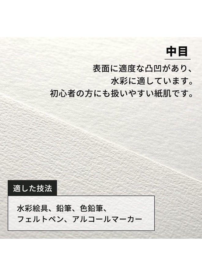 Clairefontaine CLAIREFONTAINE GOLDLINE AQUAPAD, 100% Cellulose, Medium FINE Grain, 300G (A3, 30 Sheets)  - Image 3