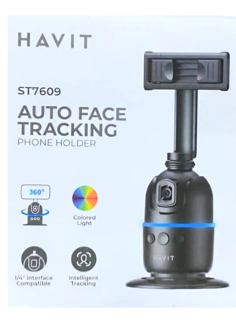 havit Auto Face Tracking Phone Holder 360° Rotation model ST7609  - Image 1