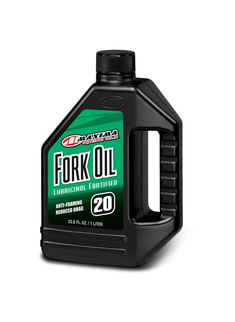 Maxima Maxima 57901 20WT Standard Hydraulic Fork Oil - 1 Liter Bottle 
