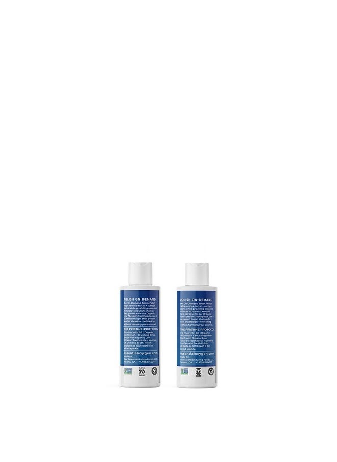 Essential Oxygen Essential Oxygen BR On-Demand Tooth Polish, Peppermint, White, 2 Ounce, Pack of 2  - Image 2