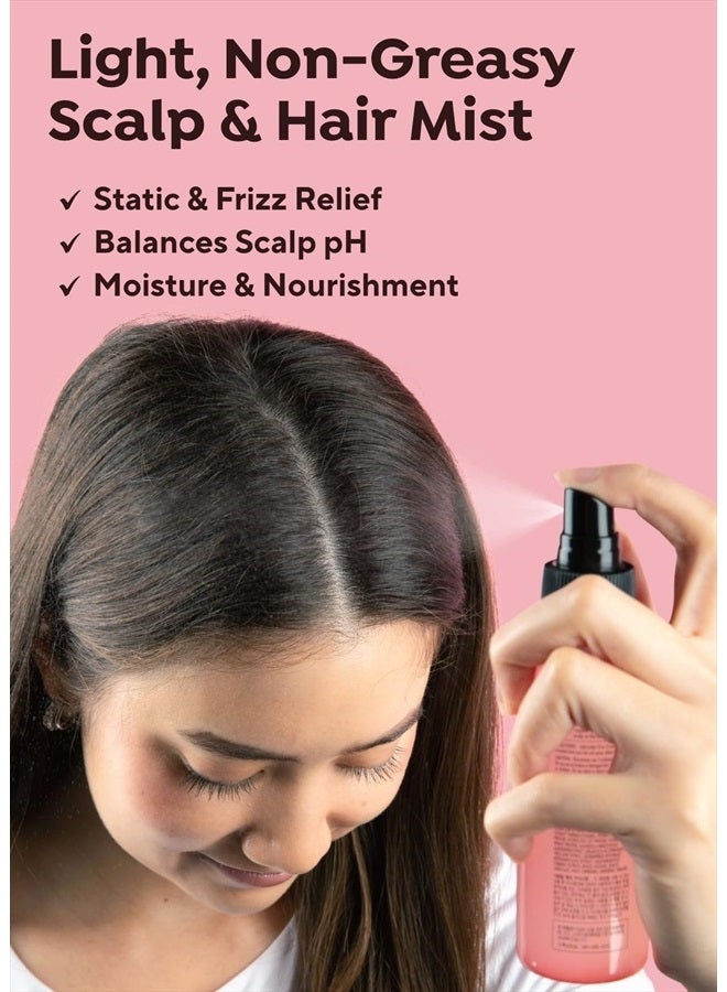 A'PIEU RASPBERRY VINEGAR HAIR MIST (3.55 fl oz) Scalp Hair Care Mist, Hair Perfume, Frizz-free, Refreshing Floral Scent All Day, Non-sticky - Image 3