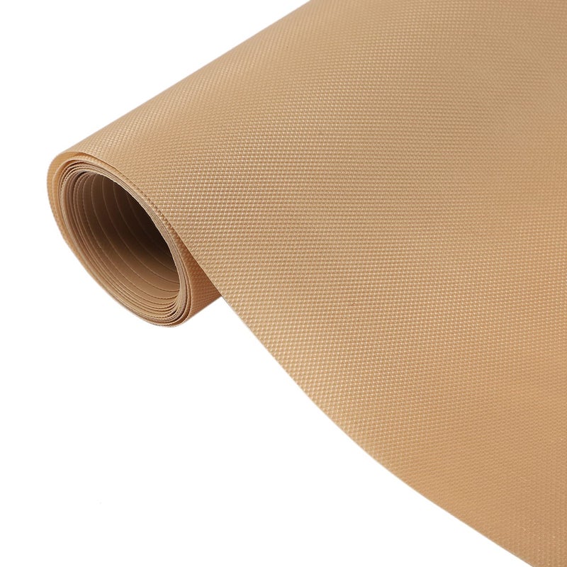 Rylan (45 cm x 5 m) Multipurpose Anti-Slip Mat, Sheet for Fridge, Kitchens, Cupboard, Drawers, Shelf Liner | Super Strong EVA, Water Resistant (Diamond Texture, Beige) - Image 1