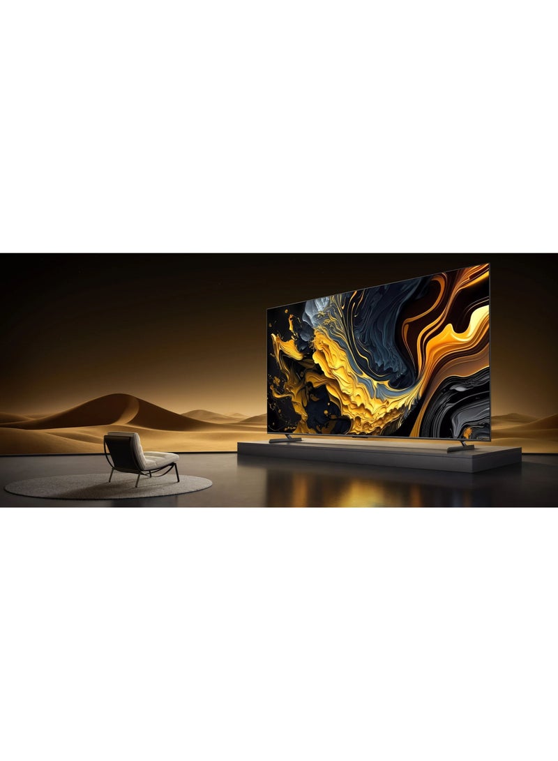 Xiaomi TV Max 85 2025 | Ultra-large 4K display | Quantum Dot display | 144Hz Refresh Rate, Dolby Vision, Dolby Atmos | AI processor | Google TV L85MA-MAXME Dark Gray L85MA-MAXME Dark Gray - Image 4
