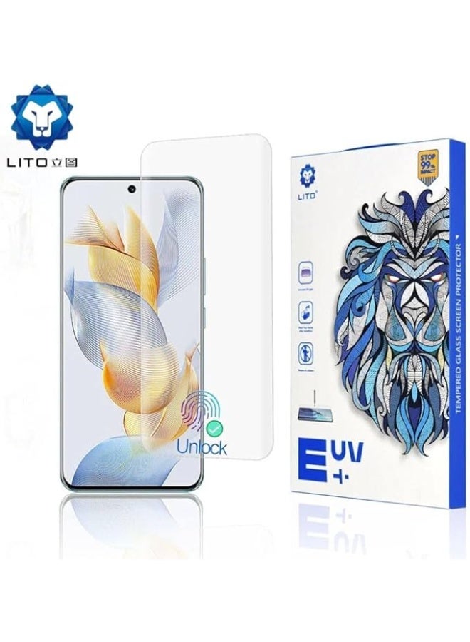 Lito Screen UV Liquid Protector Compatible with Honor 400 Pro Highly Resistant (High quality, supports fingerprint operation. Installation is required by a specialist) Scratch Resistant Bubble - Image 2