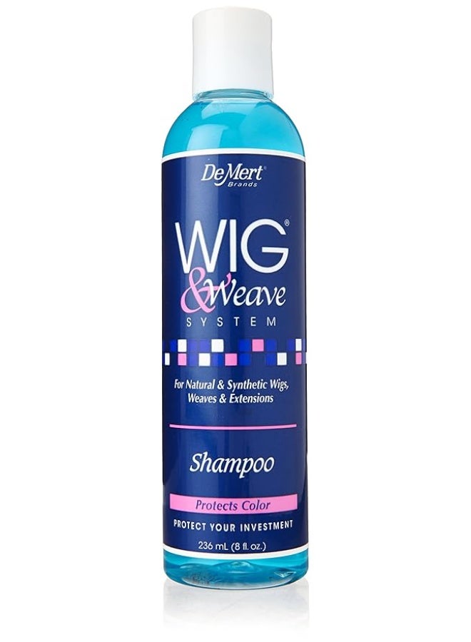 DeMert Wig & Weave System Shampoo for Natural and Synthetic Hair 8 oz