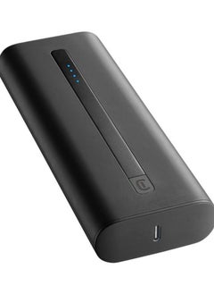 Cellularline | Thunder Portable Charger | 20000mAh Powerbank Battery Charger - Fast Charging for Mobile Phone - Compact - USB C Cable Included