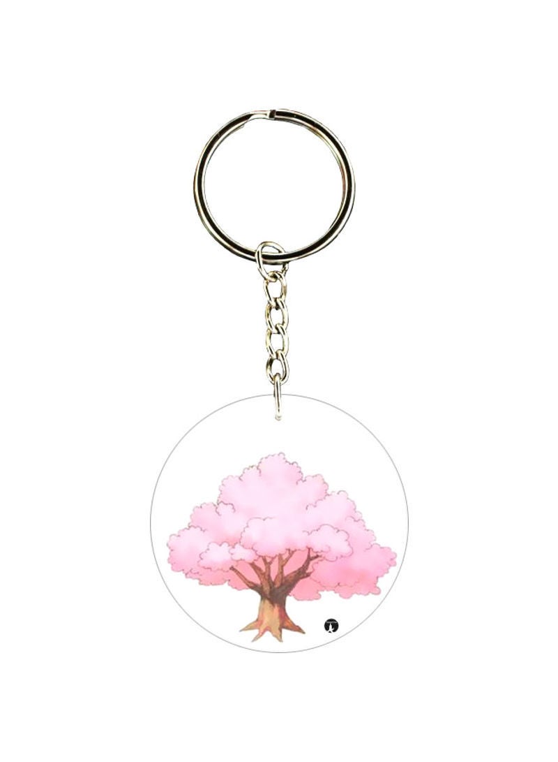 RKN Tree Printed Double Sided Keychain