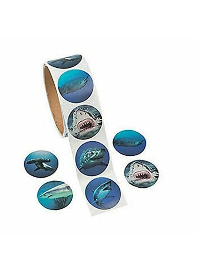 Fun Express Shark Photo Realistic Roll Sticker Stationery 1 Piece - Image 3