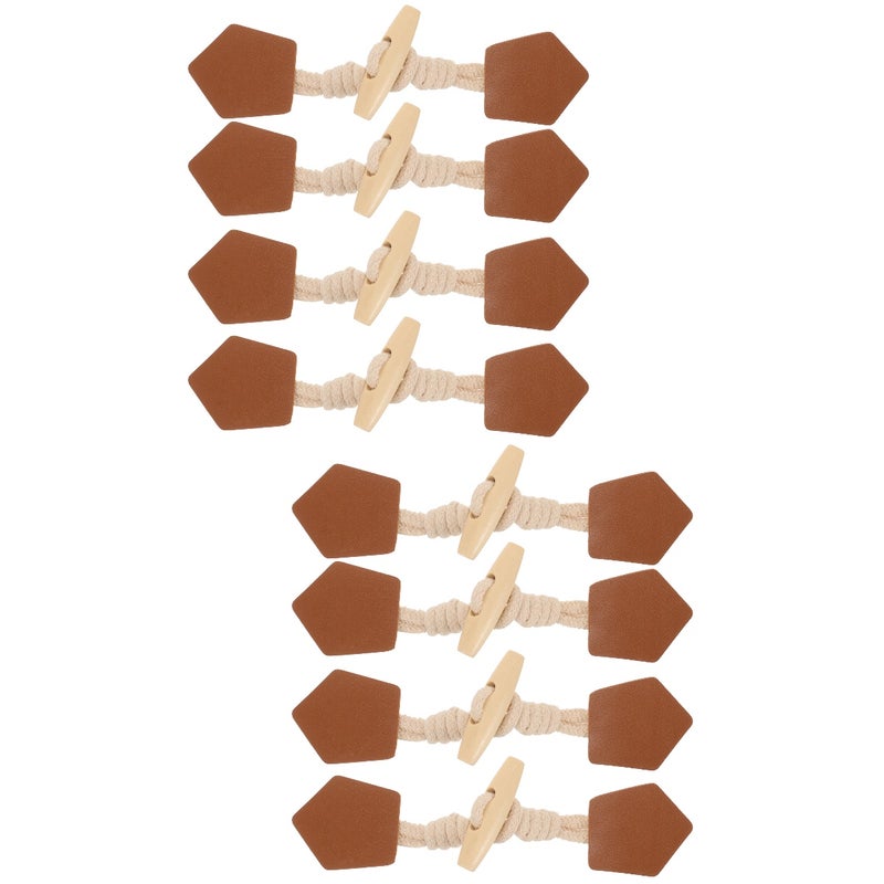 📦 أزرار معطف زخرفية بتصميم قرن للكنزات النسائية مقاس صغير بألوان متنوعة - Image 1