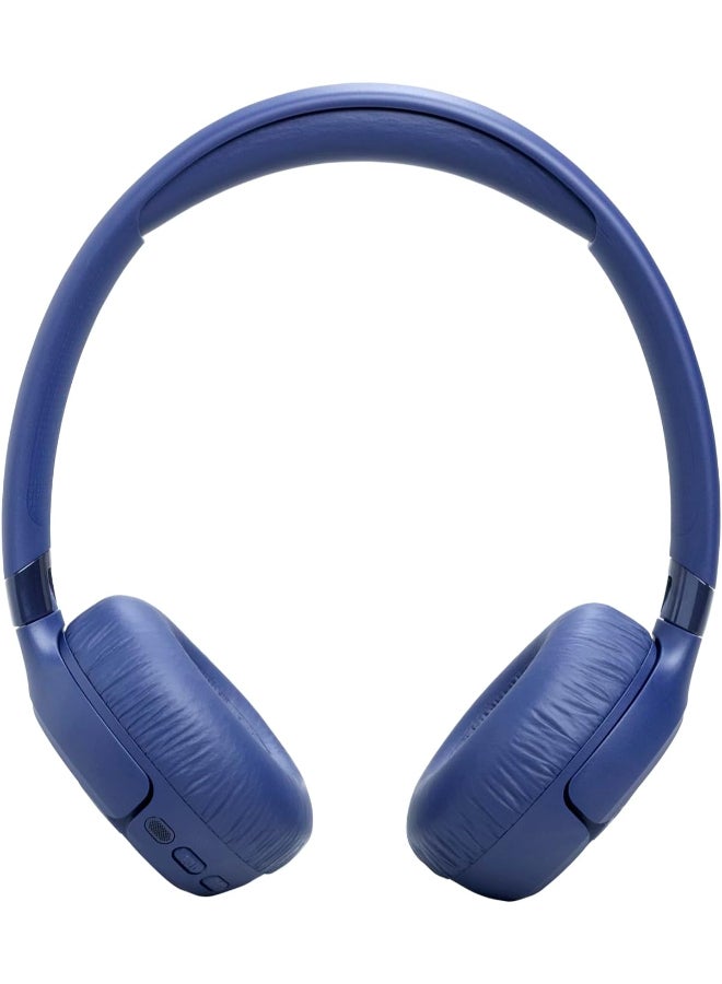 جي بي إل سماعات JBL Tune 680NC اللاسلكية فوق الأذن مع إلغاء الضوضاء، صوت JBL النقي عالي الدقة والصوت المكاني، عمر بطارية 76 ساعة، بيئة ذكية، ميكروفونين، بلوتوث 6.0 - Image 2
