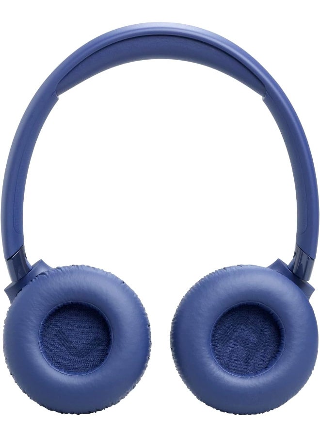 جي بي إل سماعات JBL Tune 680NC اللاسلكية فوق الأذن مع إلغاء الضوضاء، صوت JBL النقي عالي الدقة والصوت المكاني، عمر بطارية 76 ساعة، بيئة ذكية، ميكروفونين، بلوتوث 6.0 - Image 3