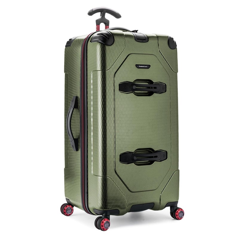 Traveler's Choice Traveler's Choice Maxporter II 30" Hardside Spinner Trunk Luggage in Dark Green  - Image 1