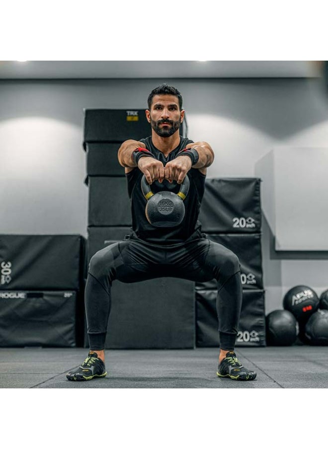 GRIT GRIT Powder Coated Cast Iron Kettlebell - 6 kg  - Image 3