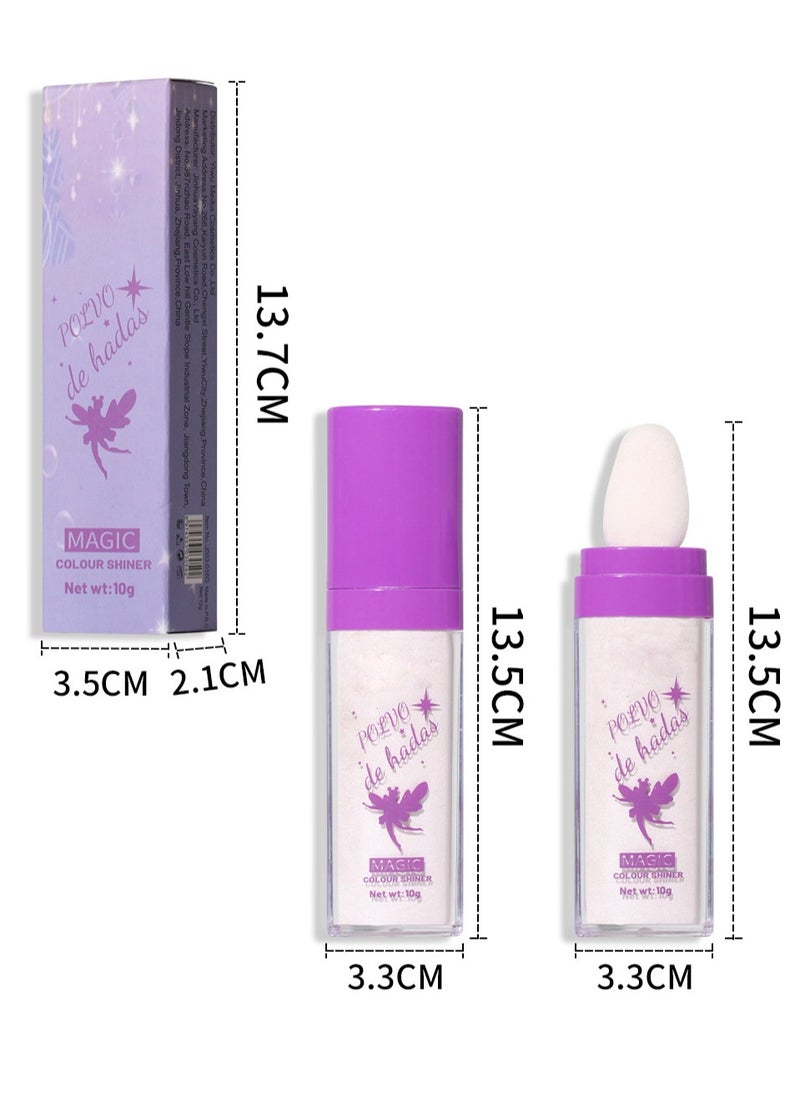 Fairy Dust Magic Color Shiner Multi - Use Sparkle for Cheeks, Eyes, Lips, and More - Suitable for All Skin Types