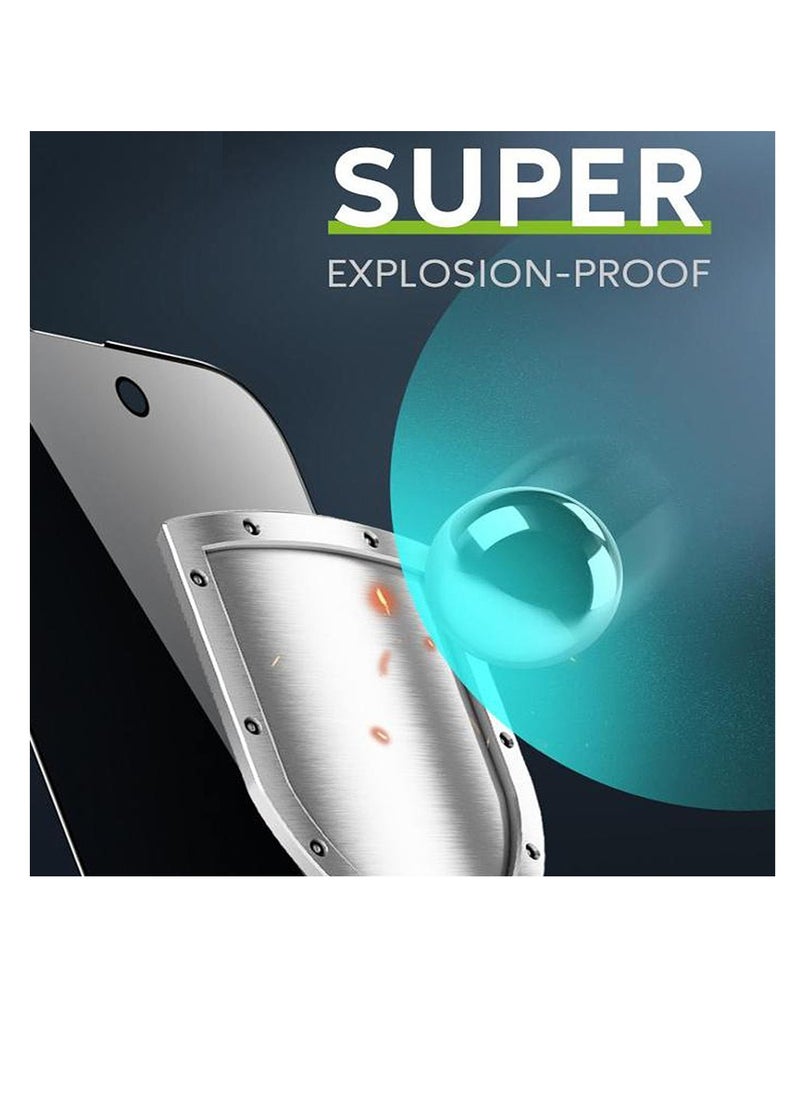 GREEN LION iPhone 14 Pro Max Screen Protector with 9H Steve Privacy Strong HD Glass Green Lion - Privacy  - Image 3