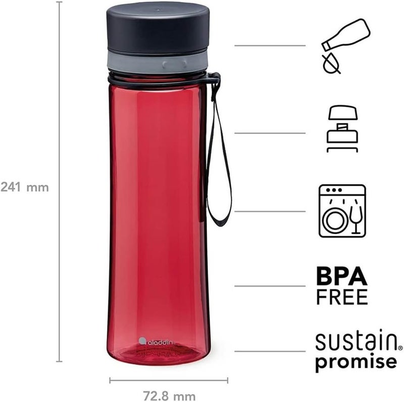 Aladdin Aveo Water Bottle 0.6L in Cherry Red - Image 4