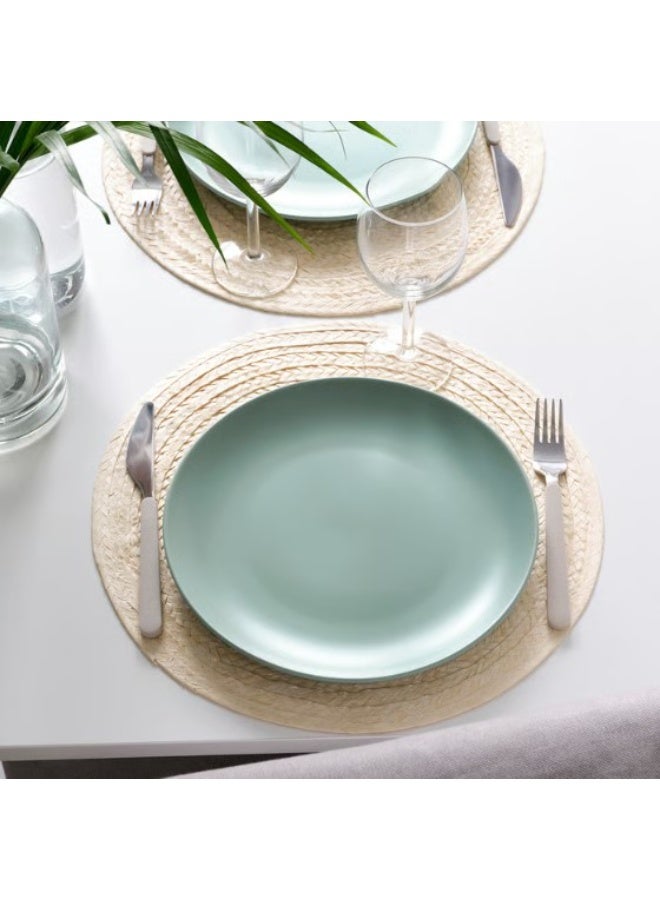 Plate, matt light turquoise, 26 cm - Image 3