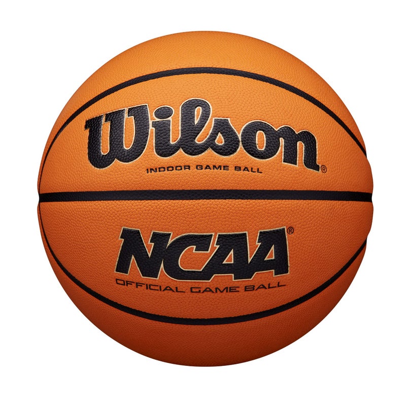 WILSON NCAA Evo NXT Indoor Game Basketball - Size 7 - 29.5" - Image 1