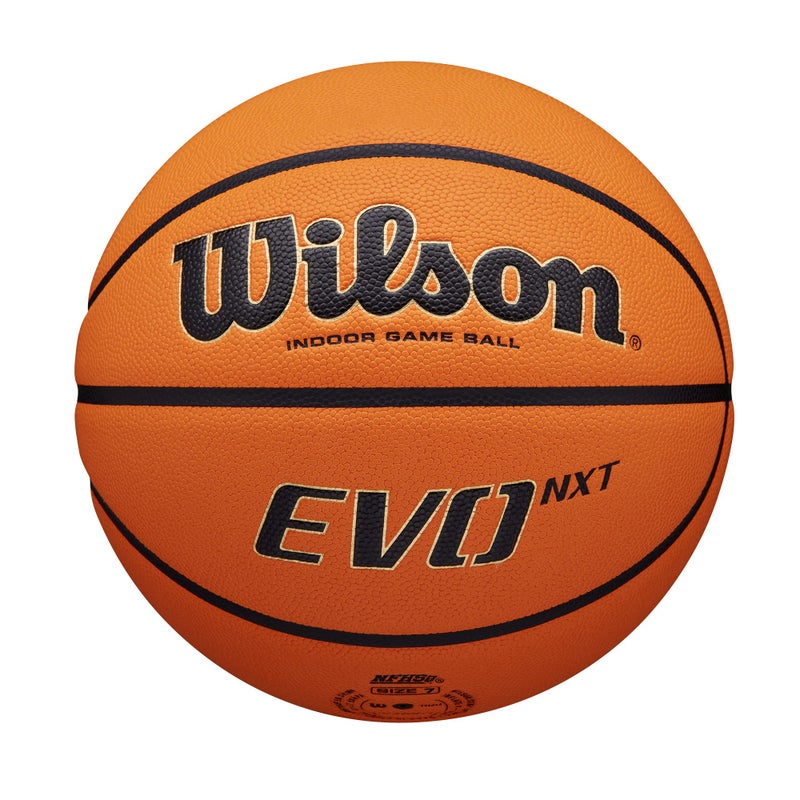 WILSON NCAA Evo NXT Indoor Game Basketball - Size 7 - 29.5" - Image 2
