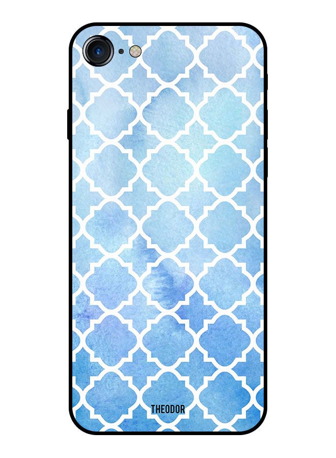 Theodor Protective Case Cover For Apple Iphone SE 2022 White Strokes - Image 1