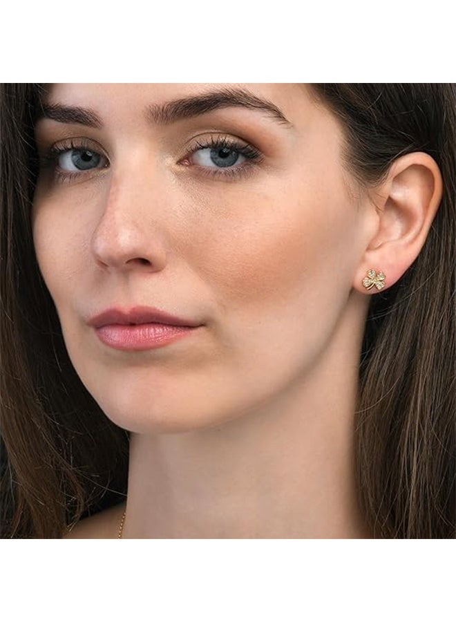 Lemon 60 Pieces Large Set of Earrings with Different Designs, Heart and Flower Studs - Image 5