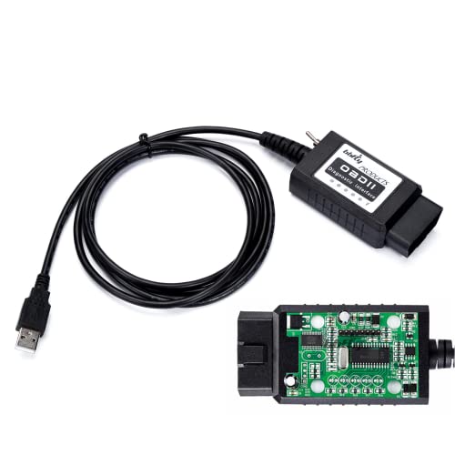 bbfly-BF32302 USB Modified FTDI chip OBD-II Scan Tool for Windows bbflyFORScan HS-CAN/MS-CAN OBD2 - Image 1