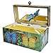 Enchantmints Musical Butterfly Jewelry Box Spins to Music Oval Mirrior - Image 2