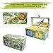 Enchantmints Musical Butterfly Jewelry Box Spins to Music Oval Mirrior - Image 3