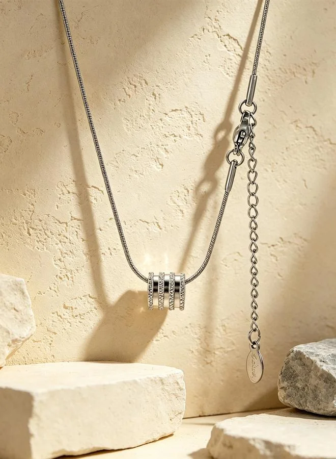 Take Two Cylinder Pendant Necklace