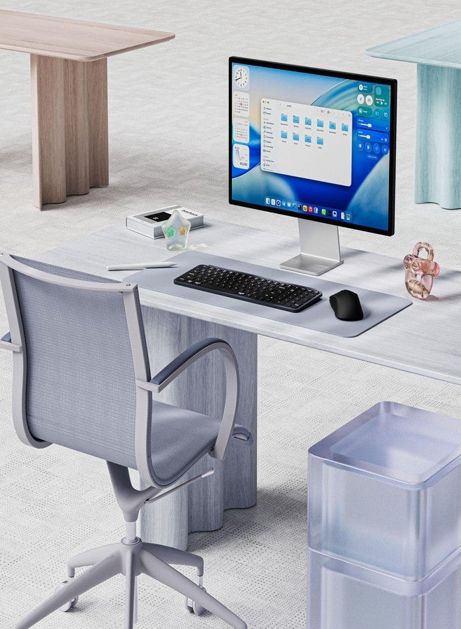 Keychron Ultra-Slim B2 Pro Bluetooth Keyboard, 2.4 GHz Wireless & Wired Lightweight 96% Layout, Programmable Launcher with Numeric Keypad Compatible for Mac Windows Linux - Space Gray - Image 4